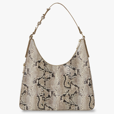 Beige Sandcastle Tabitha Shoulder Bag Back View 
