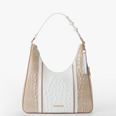 Sea Salt White Colada Tabitha Shoulder Bag Front View