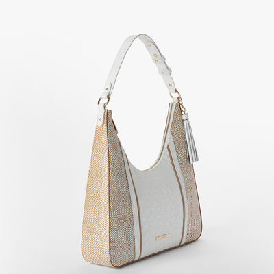 Sea Salt White Colada Tabitha Shoulder Bag Side View