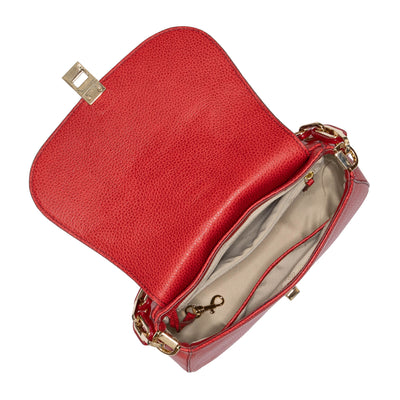 Heat Newbury Small Nadine Crossbody Open Top View 