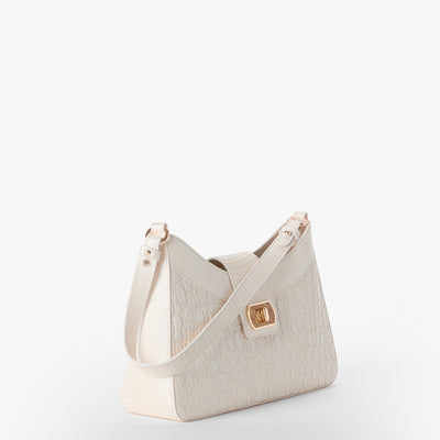 Sea Salt White Carman Esme Shoulder Bag Side View