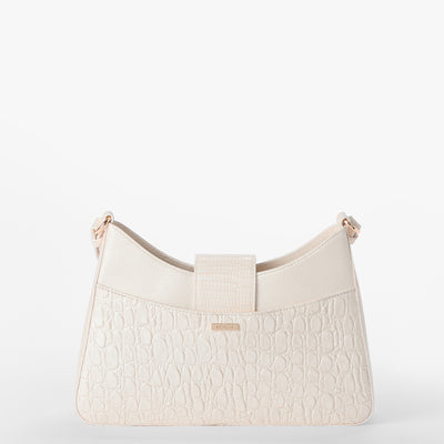 Sea Salt White Carman Esme Shoulder Bag Back View