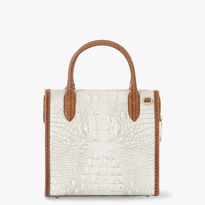 Coconut Milk Taber Small Caroline Satchel Back View 