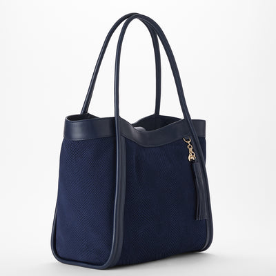 Navy Belcanto Bailee Front Side View 