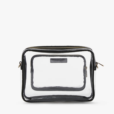 Black Seagate Shea Crossbody Back View 
