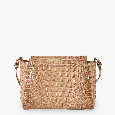 Hillary Honey Brown Melbourne Crossbody Back View
