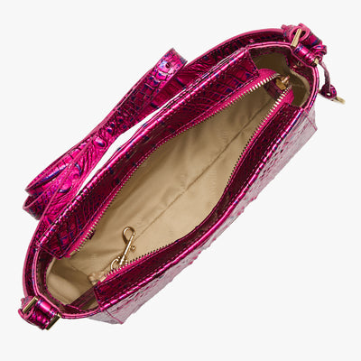 Voltage Violet Melbourne Hillary Crossbody Open Top View 
