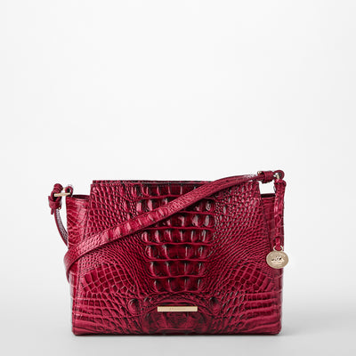 Merlot Ombre Melbourne Hillary Crossbody Front View 
