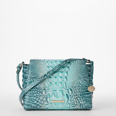 Spearmint Ombre Melbourne Hillary Crossbody Front View 