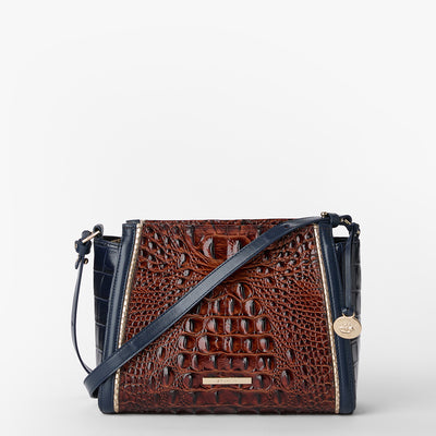 Navy Vesper Hillary Crossbody Front View 