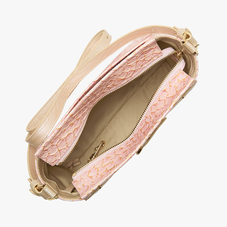 Pink Novella Hillary Crossbody Open Top View