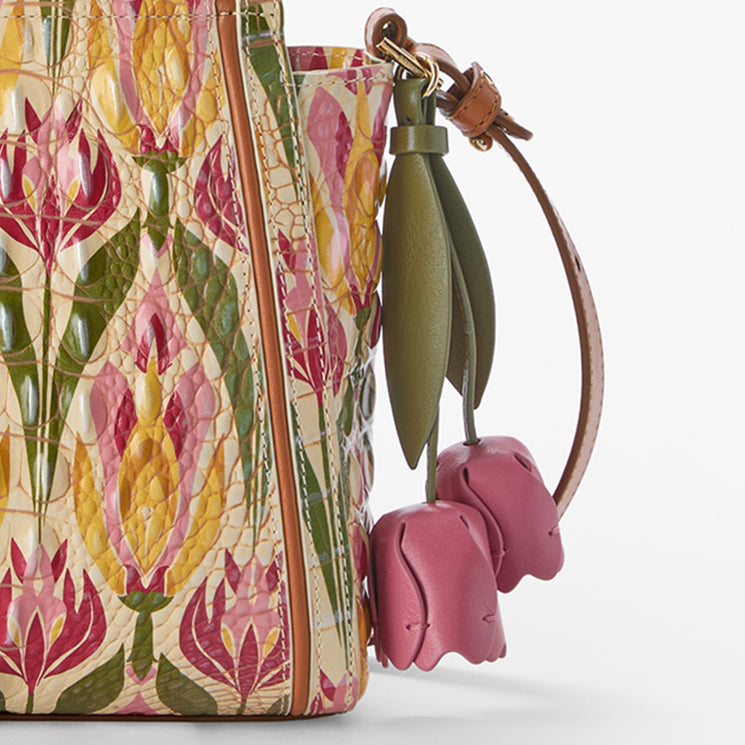 Multi Nectar Hillary Close Up of Tassel on Side of Bag 