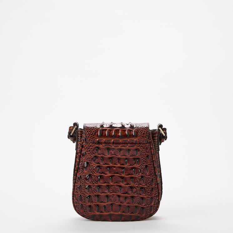 Pecan Melbourne Everlee Crossbody Back View