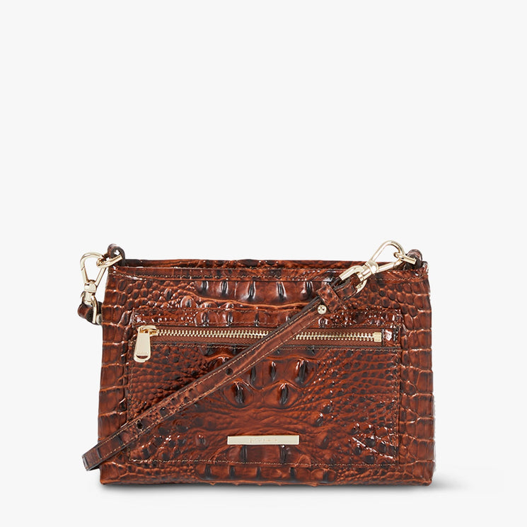 Pecan Melbourne Vida Crossbody Front View