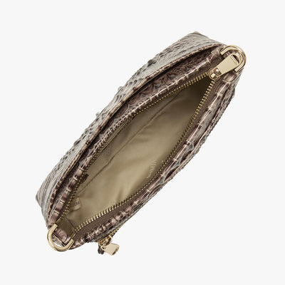 Smokey Taupe Melbourne Vida Crossbody Open View