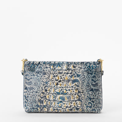 Blue Filigree Melbourne Vida Crossbody Side View 
