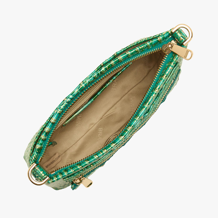 Jungle Jewel Melbourne Vida Shoulder Bag Open Top View