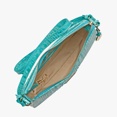 Mermaid Green Melbourne Shayna Crossbody Open Top View 
