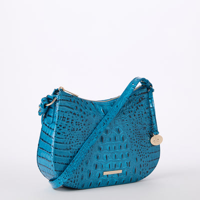 Vibrant Azure Melbourne Shayna Crossbody Side View 
