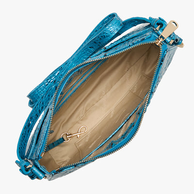 Vibrant Azure Melbourne Shayna Crossbody Open Top View 
