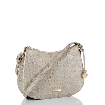 Oyster Mini Melbourne Shayna Crossbody Side View 