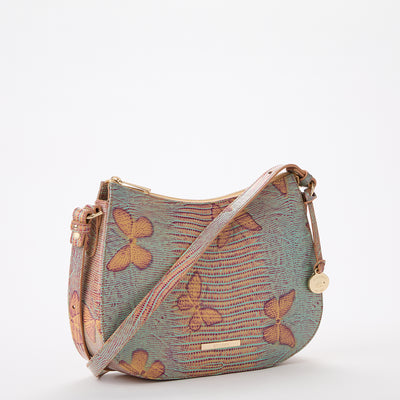 Mandarin Orange Heatwave Shayna Crossbody Side View 