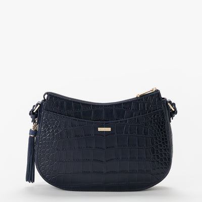 Navy Alamere Shayna Crossbody Back View 