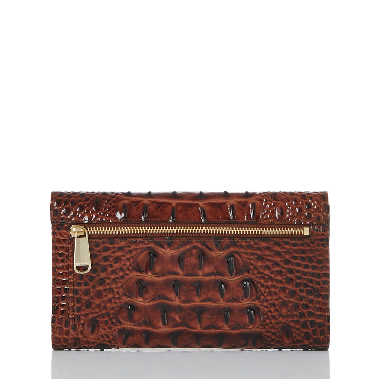 Cordelia Wallet Pecan Melbourne Back View
