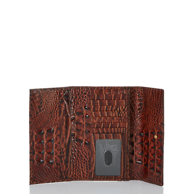 Cordelia Wallet Pecan Melbourne Open Front View