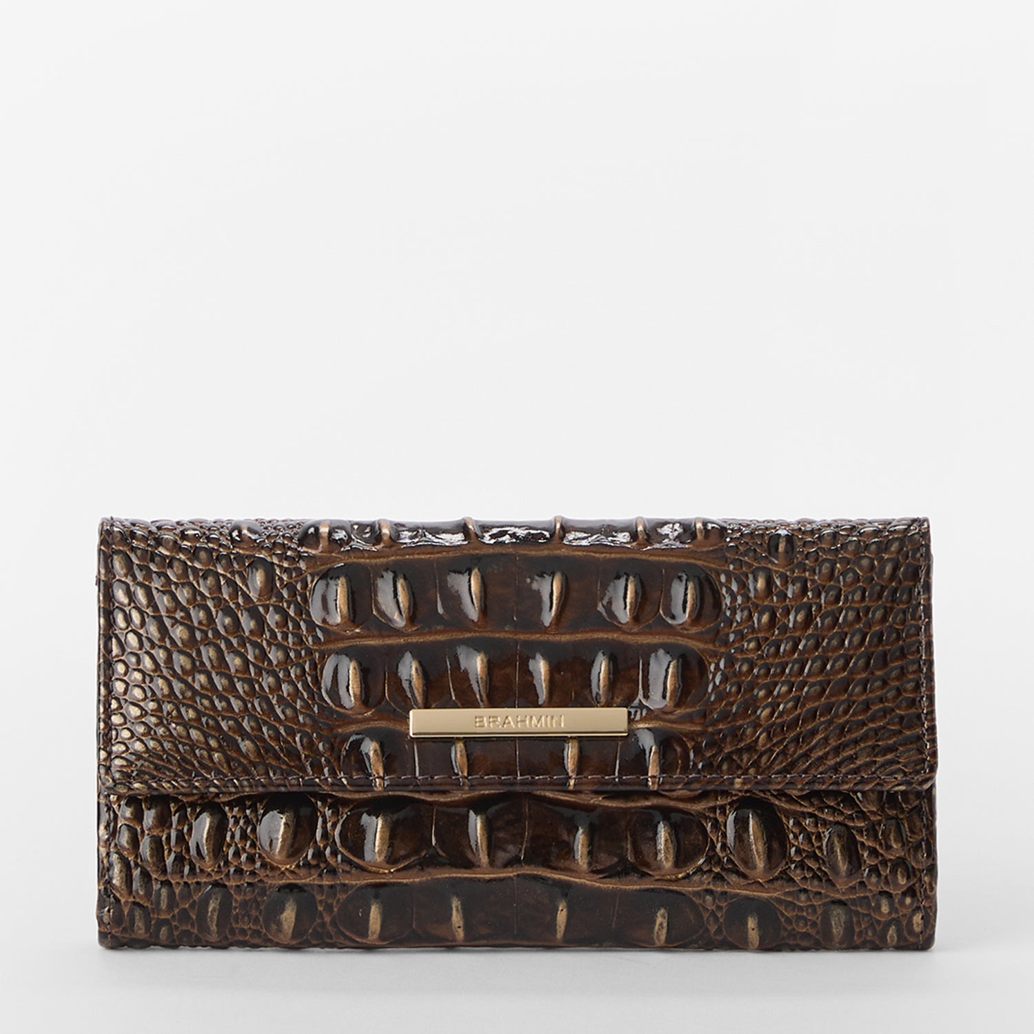 Credit Card Wallet | Chocolate Melbourne | BRAHMIN