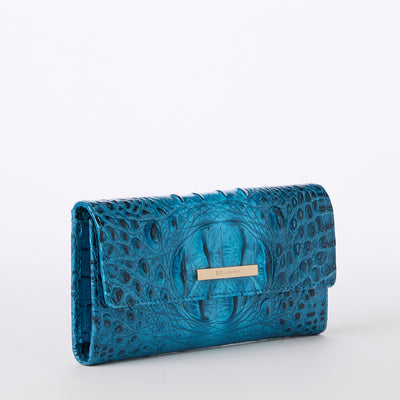 Vibrant Azure Melbourne Cordelia Wallet Side View 
