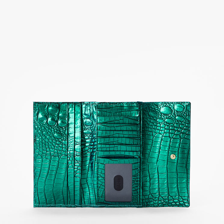 Mystic Green Melbourne Cordelia Wallet Open View 