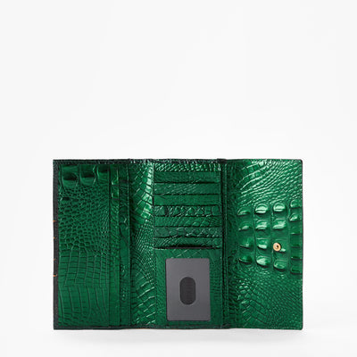 Evergreen Ombre Melbourne Cordelia Wallet Open Top View 
