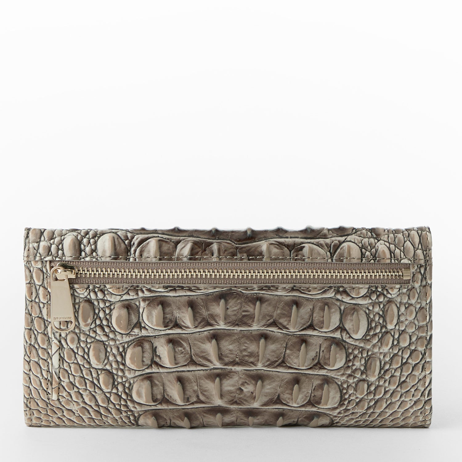 Brahmin taupe Lisbon collection wallet deals