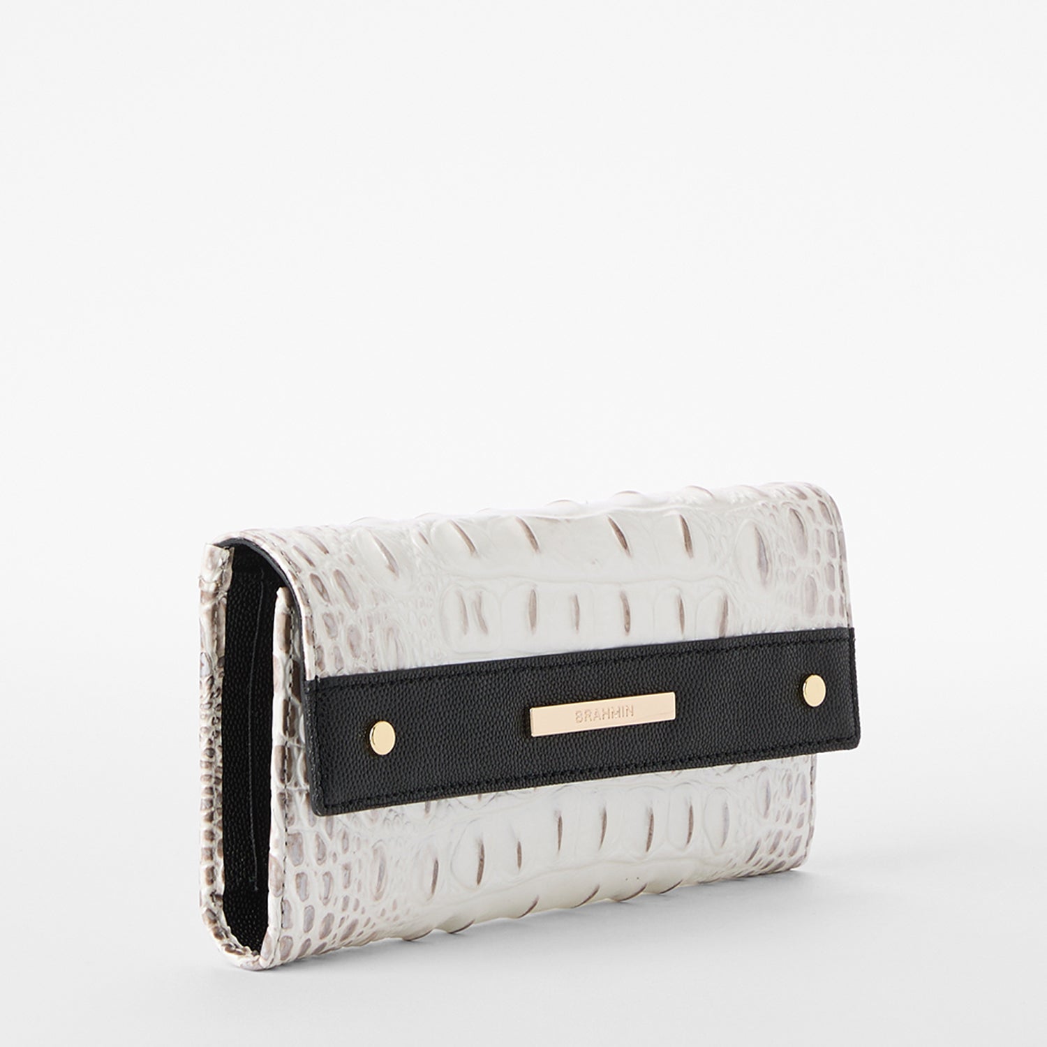 Cordelia Wallet | Winter White Minden | BRAHMIN