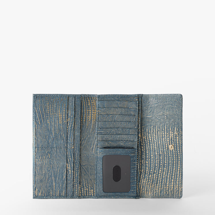 Moonlit Blue Ballad Cordelia Wallet Open View 