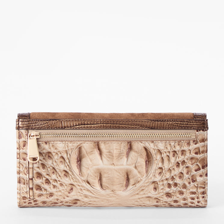 Taupe Ensemble Cordelia Wallet Back View 