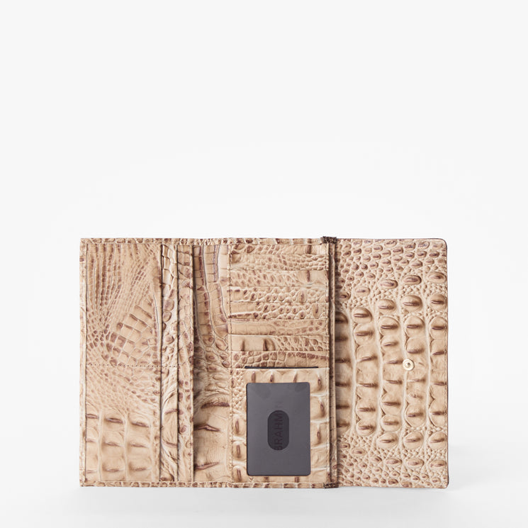 Taupe Ensemble Cordelia Wallet Open View 