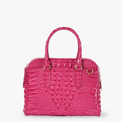 Paradise Pink Melbourne Marissa Satchel Back View 
