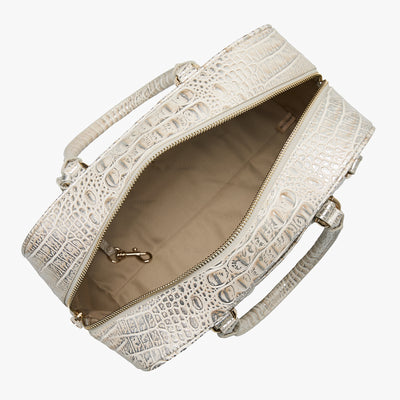 Ivory Dream Melbourne Marissa Satchel Open Top View 
