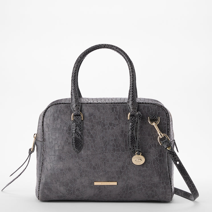 Charcoal Zostera Marissa Front View with Strap 