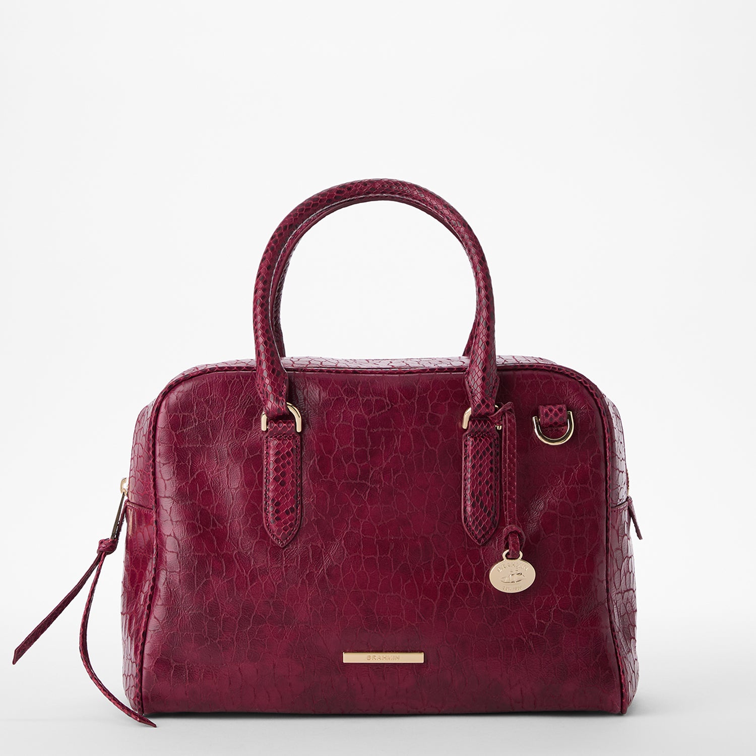 Marissa | Cherry Lacquer Zostera | BRAHMIN