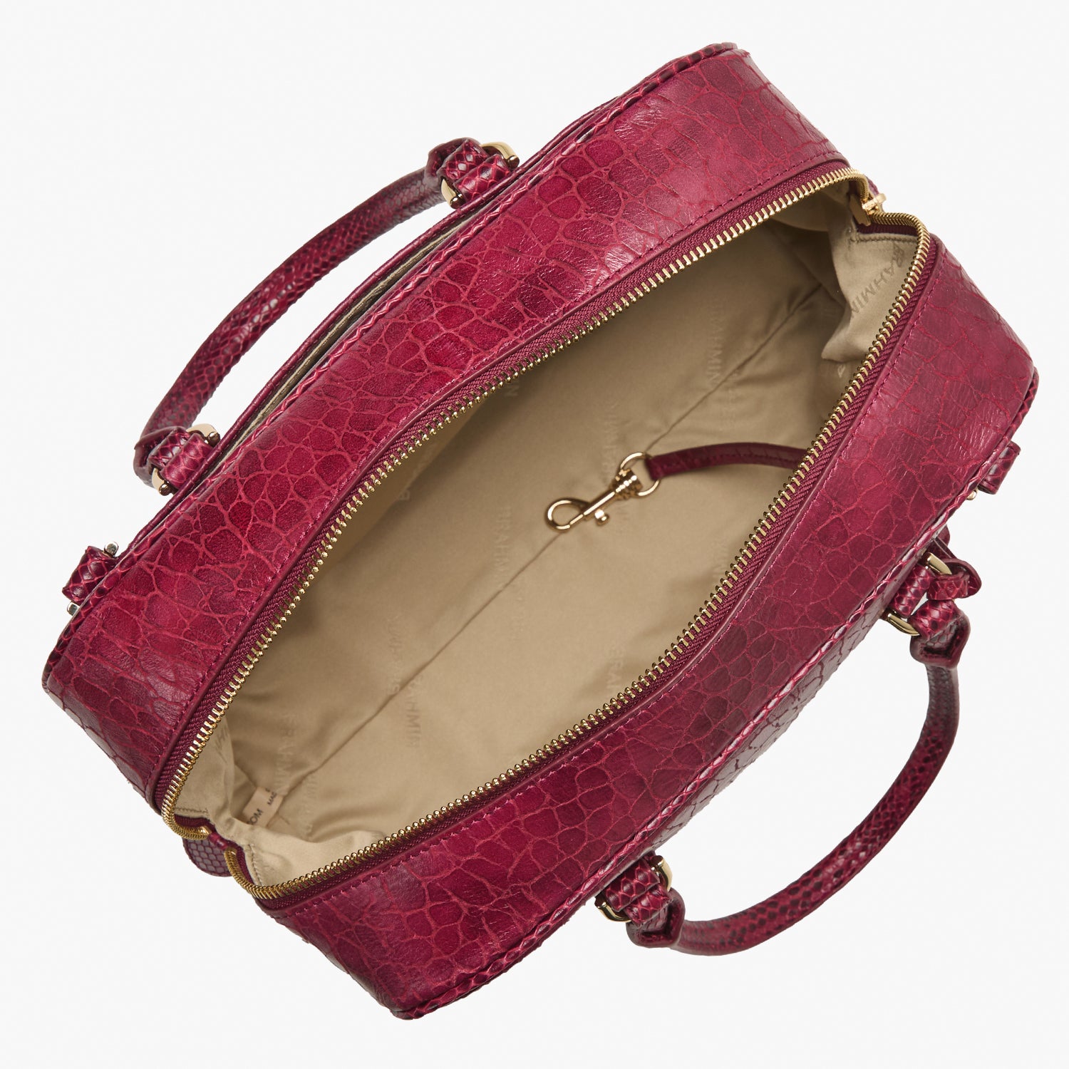 Marissa | Cherry Lacquer Zostera | BRAHMIN