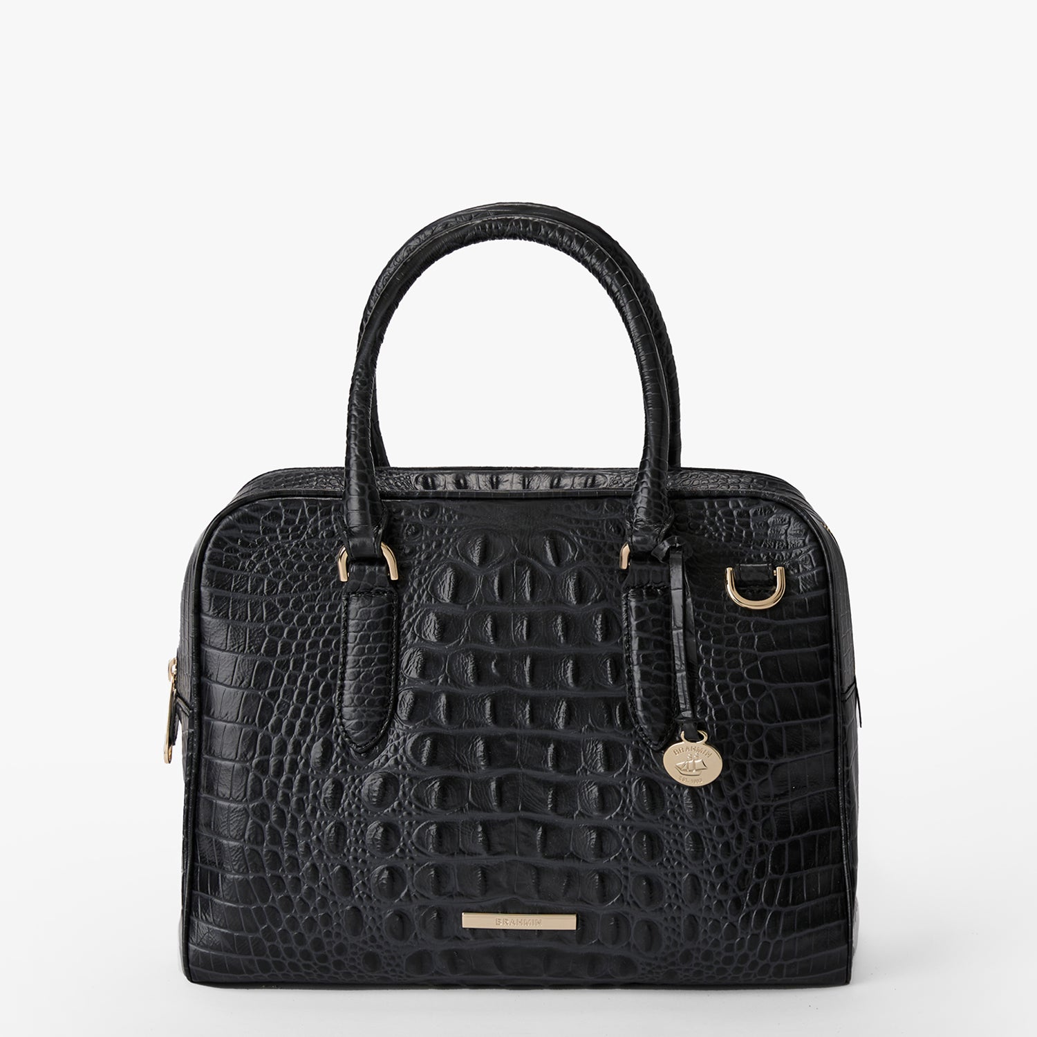 ⭐️BRAHMIN ⭐️タフタブルゾン 38 ブラック Marissa | Chocolate Alden Road | BRAHMIN