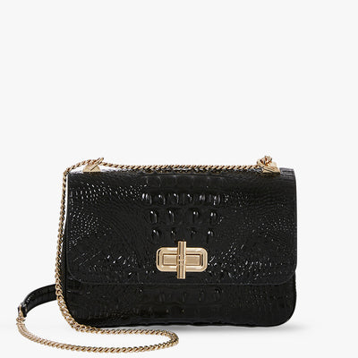 Black Melbourne Rosalie Crossbody Front View