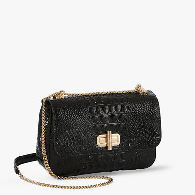 Black Melbourne Rosalie Crossbody Side View