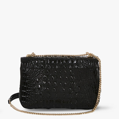 Black Melbourne Rosalie Crossbody Back View