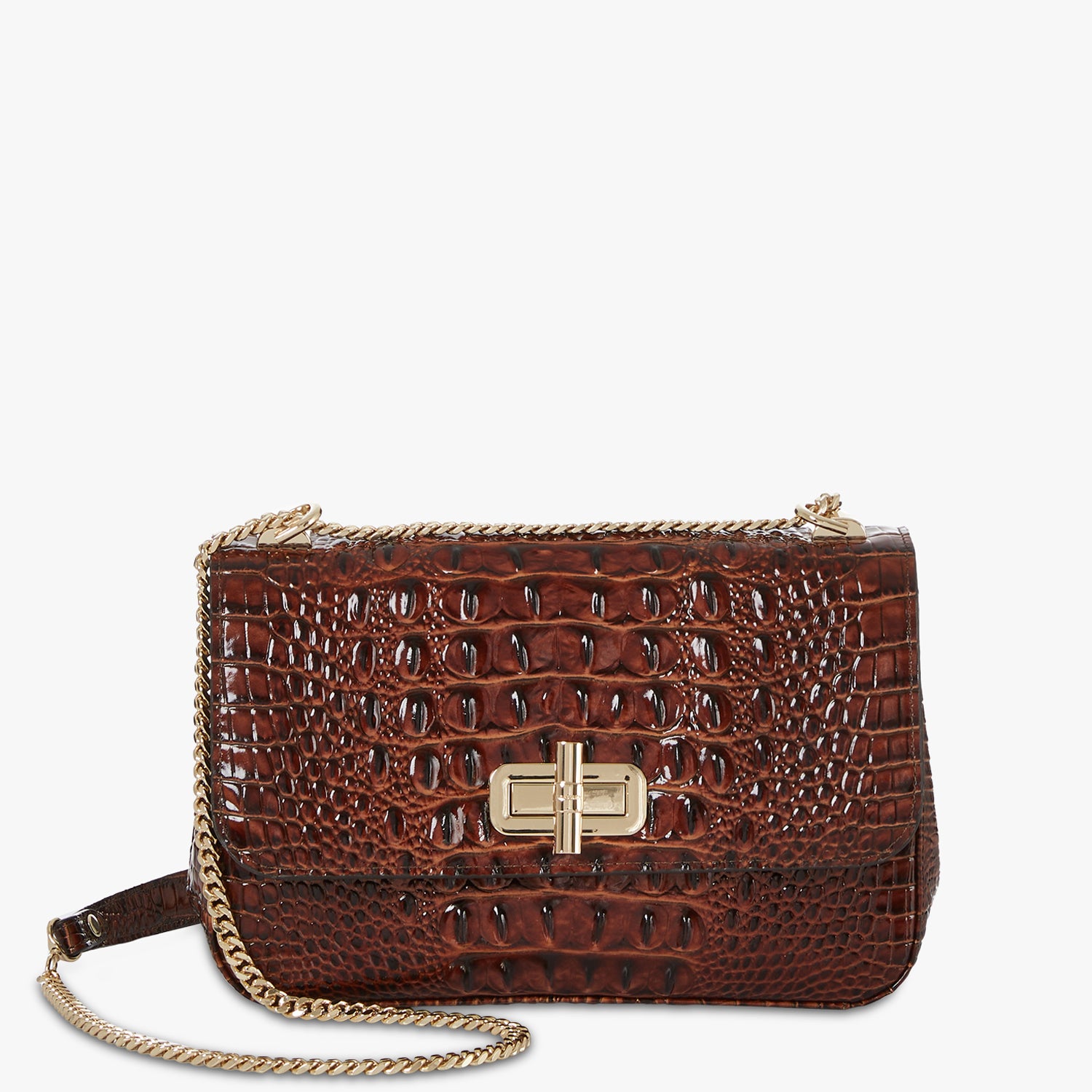 Brahmin Cleo Melbourne Zip Crossbody pecan leather, tan/brown, factory Great condition!