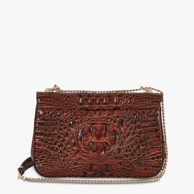 Pecan Melbourne Rosalie Crossbody Back View 