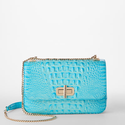 Tropic Blue Melbourne Rosalie Crossbody Front View 